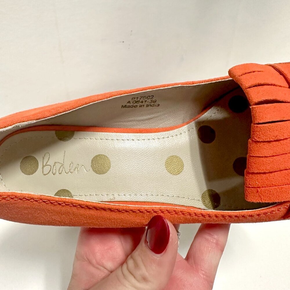 *RARE* Boden Ghillie Heeled Loafers - Picture 10 of 11